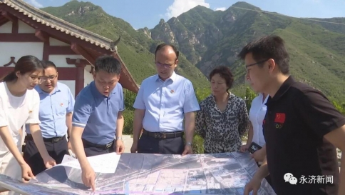 永济市纪委书记督导检查村（社区）“两委”换届工作