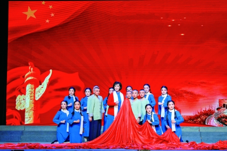 百年华诞，红色经典剧目网络直播为网友送上了蒲剧大餐