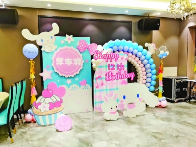 气球造型师程敏吹出一个不一样的世界