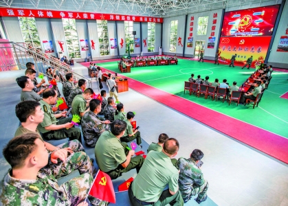 运城军分区举行学党史知识竞赛