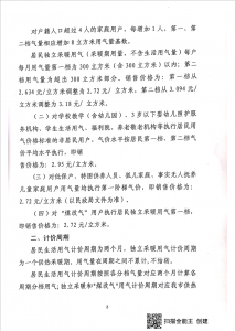 河津调整天然气居民用气阶梯价格