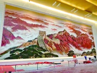 《长城颂》漆画背后的运城身影