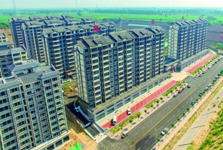 河津市采煤沉陷区搬迁安置房搬来陈家岭村451户村民