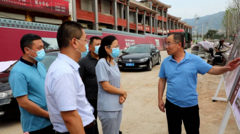 柯彩云调研“古中国·忠孝文化旅游目的地”项目建设