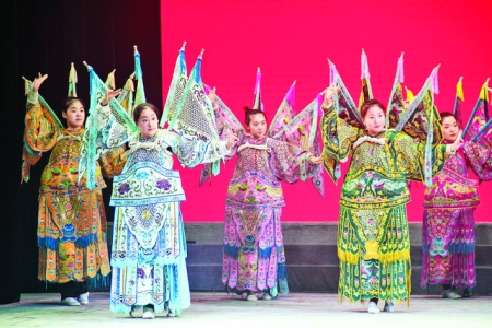 山西省蒲剧艺术院展示暑期蒲剧艺术人才强化培训阶段性教学成果