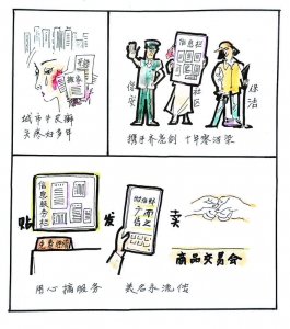 黄金水岸小区是怎么治理牛皮癣小广告的？