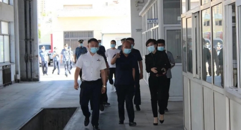 薛玉马在运城市客运中心站督查疫情防控等工作
