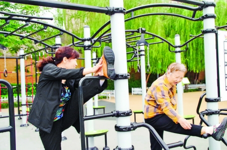 运城市人民公园改造提升绿植景观及健身器材