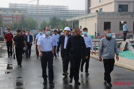 陈杰专题调研运城张孝机场改扩建工程项目