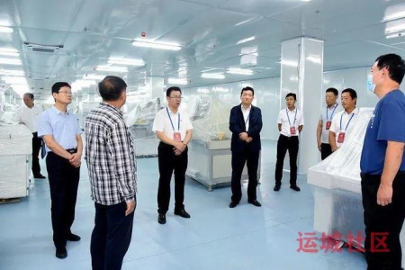 夏县政协主席王继瑞带队视察重点项目