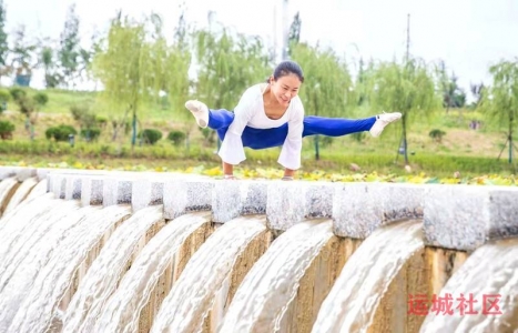 白沙河水上瑜伽（10图）