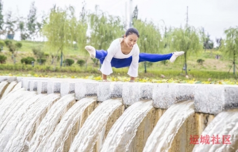 白沙河水上瑜伽（10图）