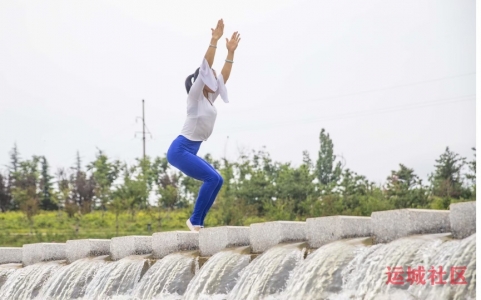 白沙河水上瑜伽（10图）