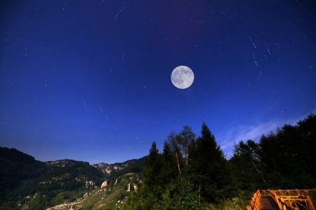 山里的月亮（散文）_李文晓