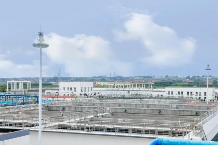 运城市城西污水处理厂二期生化系统拆除改造前后
