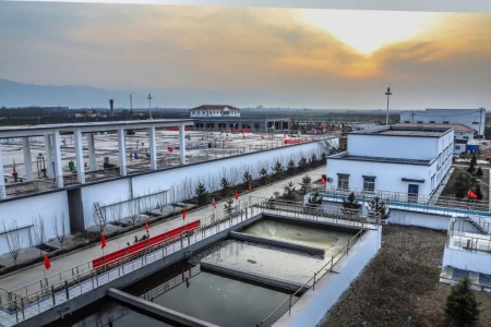 运城市城西污水处理厂二期处理工艺（消毒）