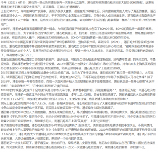 潘石屹：先跑为敬，谁爱带后富谁带，反正我不带