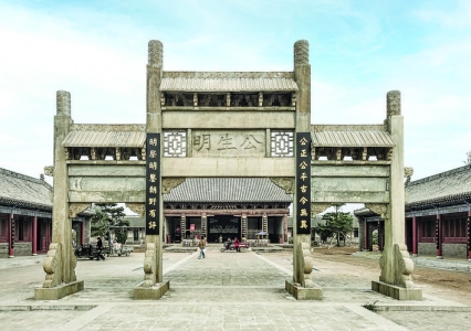 临晋县衙_我国现存最早的三座衙署大堂之一