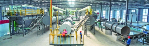 平陆县山西中农化生物技术股份有限公司年产10万吨土壤保水修复新材料项目巡礼