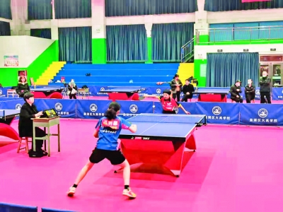 盐湖区第二届青少年乒乓球赛为校园‘双减’政策增彩加力