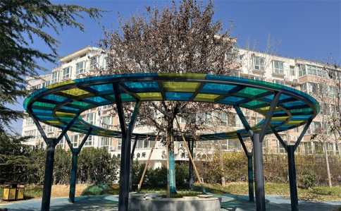 运城街头盐文化元素，红旗街绿化中的盐之源，盐之形，盐之韵（组图）