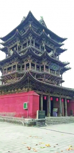 万荣东岳庙——此间木楼可飞云