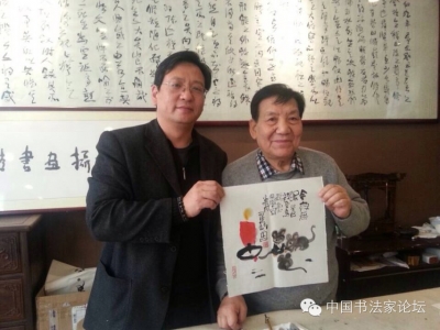 张立强书法篆刻作品网络展(论坛回帖可得张立强书法小品)