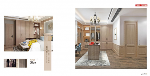 禹都通联建材城昆楷杜拉特衣柜样式多样化，供您选择