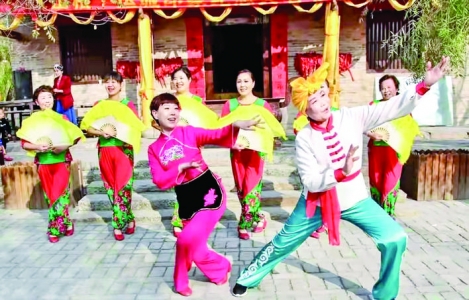 运城市群众艺术馆文化志愿者小分队慰问演出