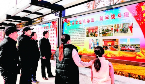 夏县郭道村党群服务中心面貌新