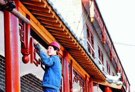 垣曲县历山古镇助推当地民俗旅游和红色旅游