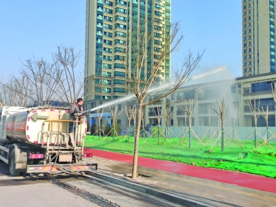 圣惠北路绿化带降尘用环保水凝胶抑尘剂